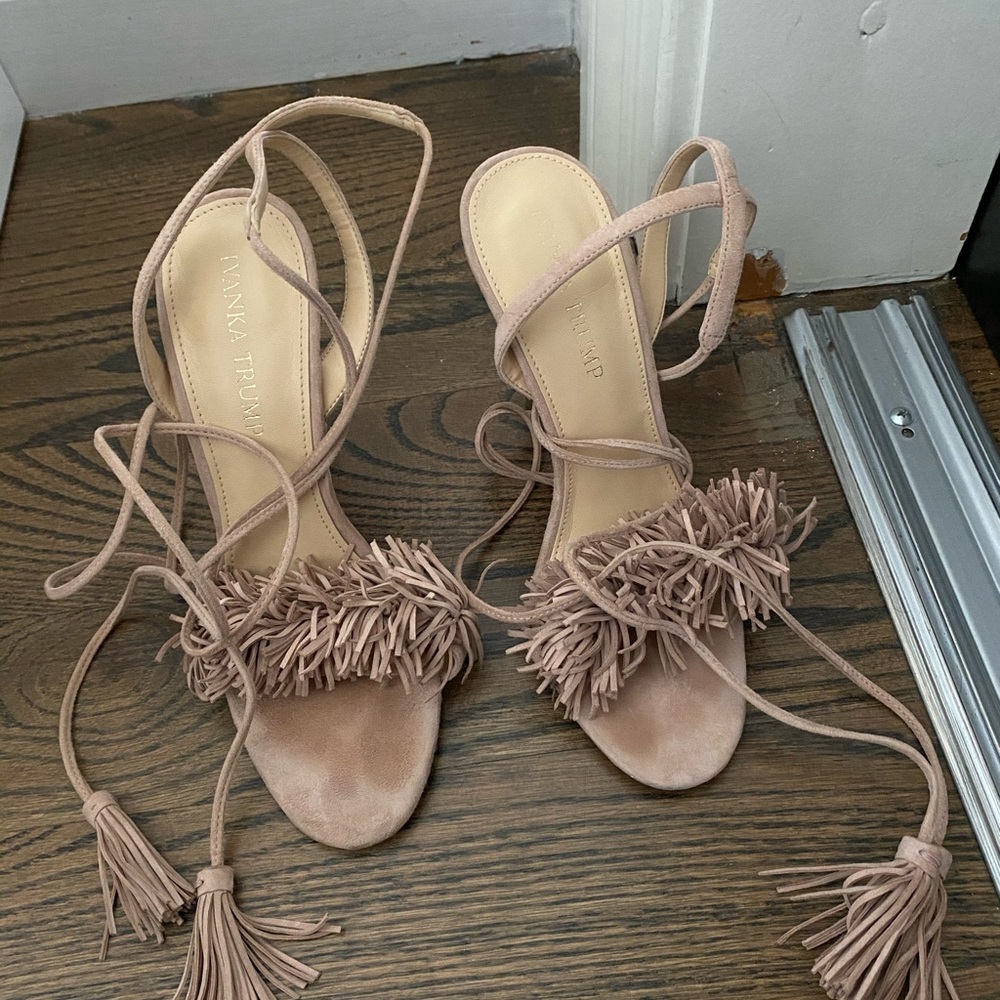 Ivanka trump lace up sandal